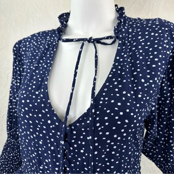 Bali Elf Simone Polka Dot Mini Dress - Picture 10 of 16